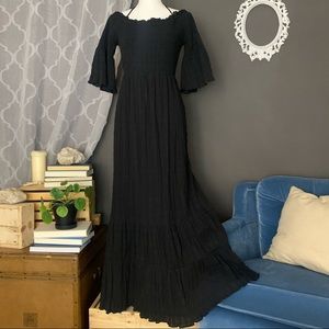 Lost And Wander black maxi dress